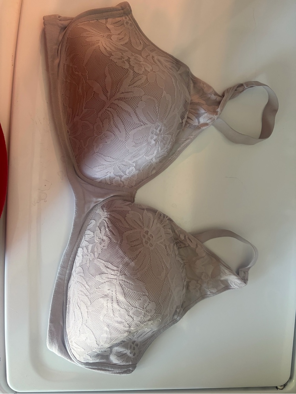 Bali Lace T-Shirt Bra in Taupe